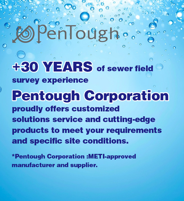 +30 YEARS of sewer field survey experience